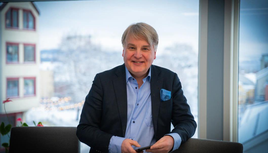 Erik Sønstelie er gravesjef i Amedia. Foto: Torill Henriksen, Medier24