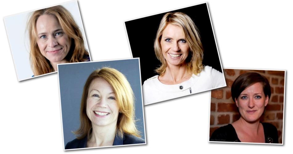 F.v. Irene Halvorsen, Kjersti Sortland, Ellen Arnstad og Veslemøy Østrem