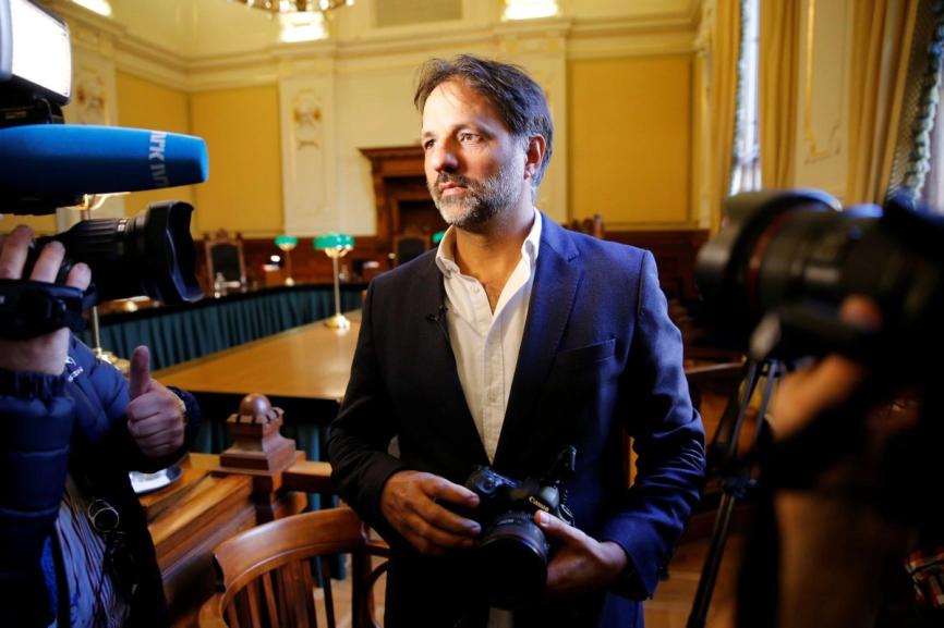 Ulrik Rolfsens seier over PST i Høyesterett var med på å utløse Stortingets ønske om en gjennomgang av kildevernreglene. (Foto NTB Scanpix)