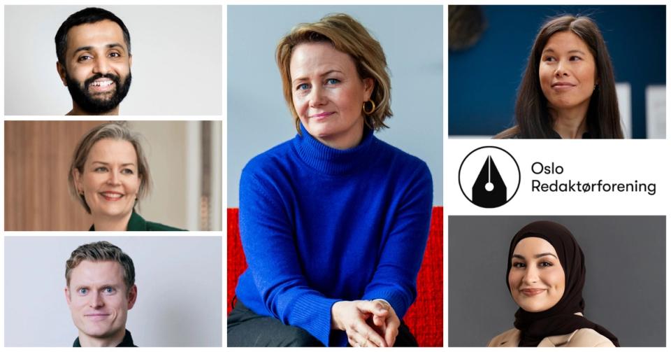 Bilder av Ahmed Fawad Ashraf, Ingvild Endestad, Rabia Musawi, Mikkel Ihle Tande og ordstyrer Sigrid Sollund.