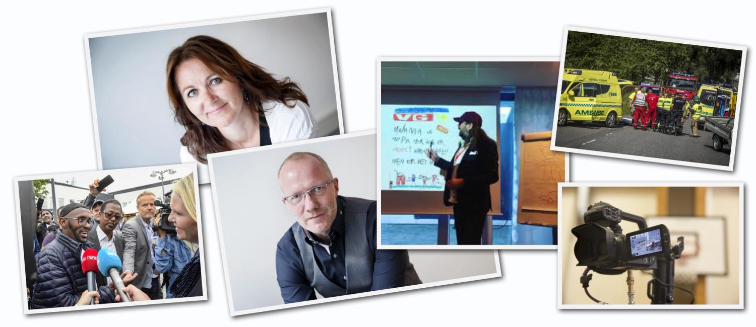 Kurset ledes av Arne Jensen, generalsekretær i Norsk Redaktørforening, Reidun Kjelling Nybø som er assisterende generalsekretær og Ken Andre Ottesen som er vaktsjef i VG og tidligere nyhetsredaktør i BA og Oppland Arbeiderblad.Foto: NTB scanpix og Norsk Presseforbund