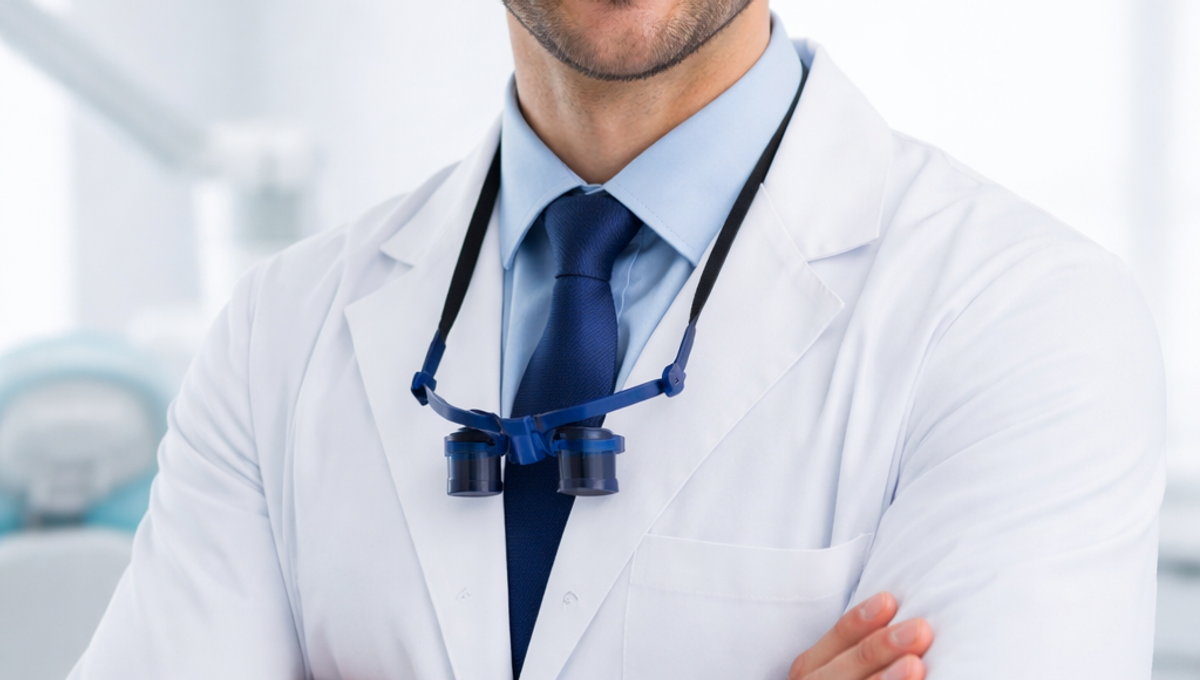 רופא שיניים מרוצה