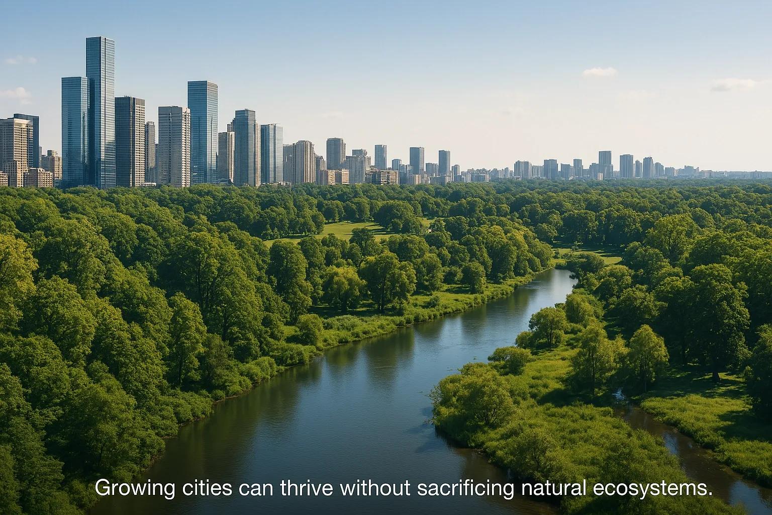 Growing cities can thrive without sacrificing natural ecosystems