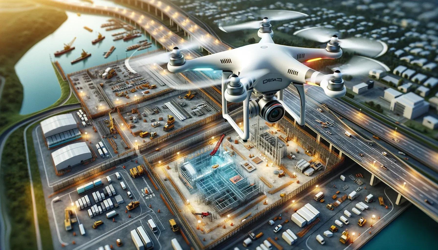 Enhancing Construction Site Security with UAV Surveillance