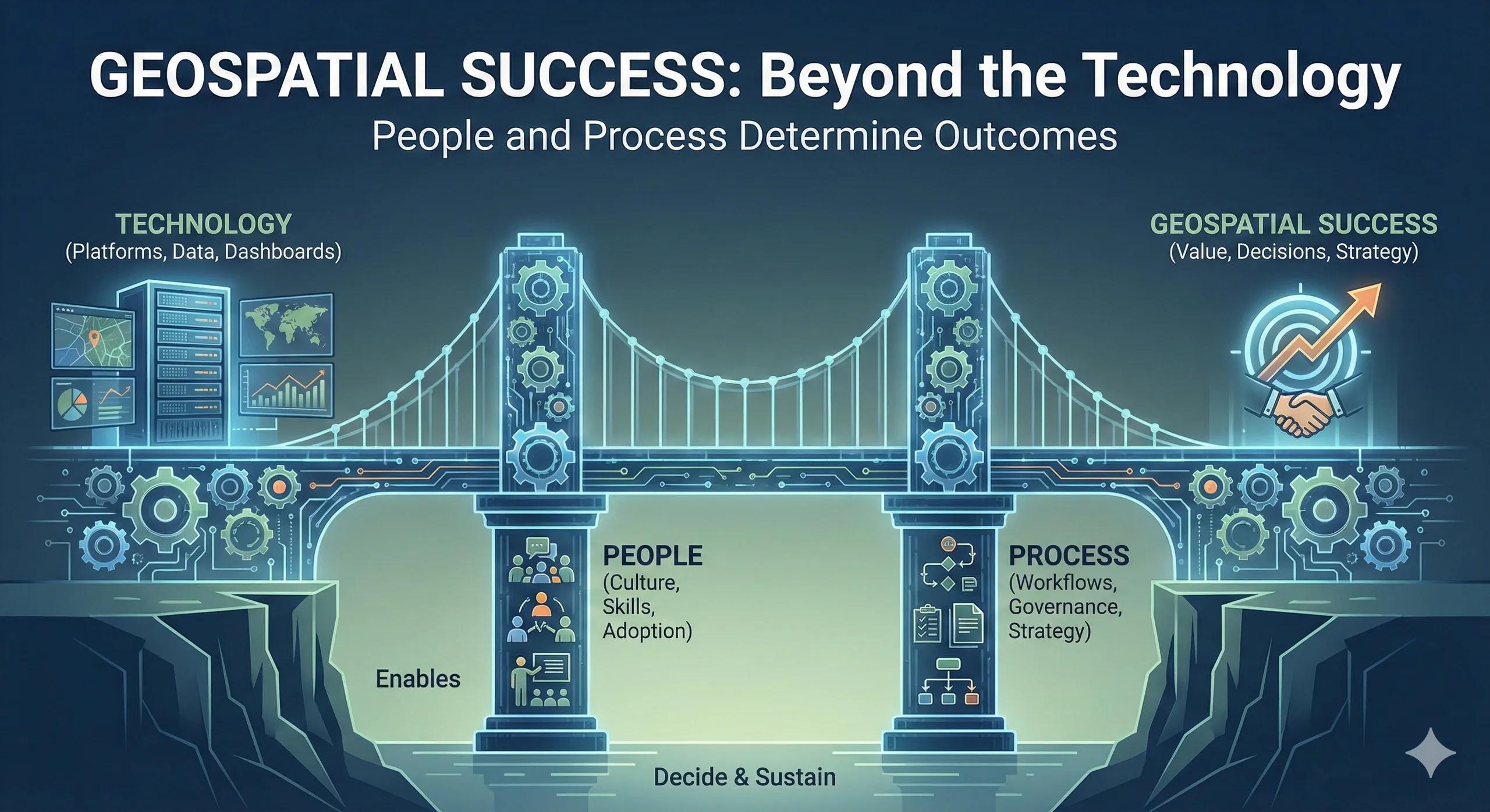 Tools create potential. Capability creates value (Illustrative visualization for conceptual purposes).