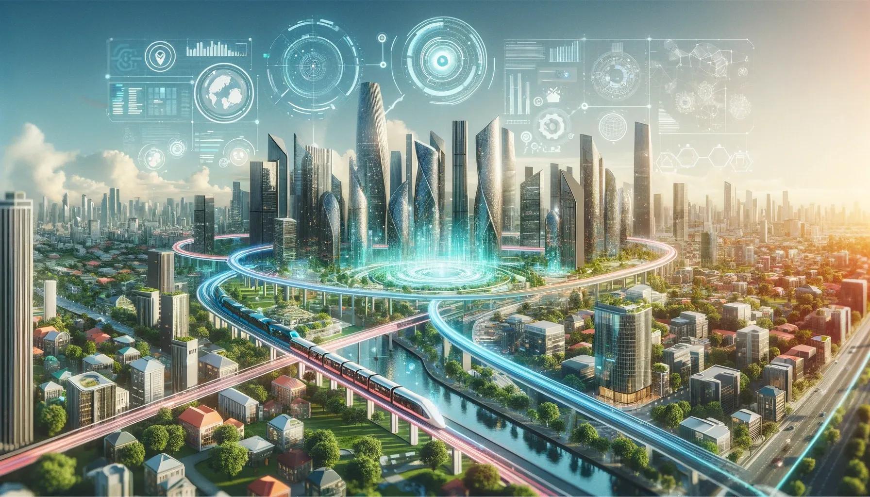 Futuristic City: AI and Geospatial Data Transforming Urban Planning