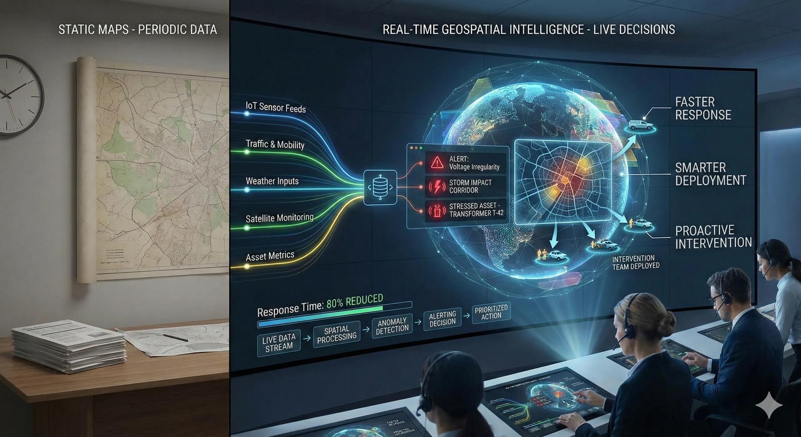 Operational advantage is spatial (Illustrative visualization for conceptual purposes).
