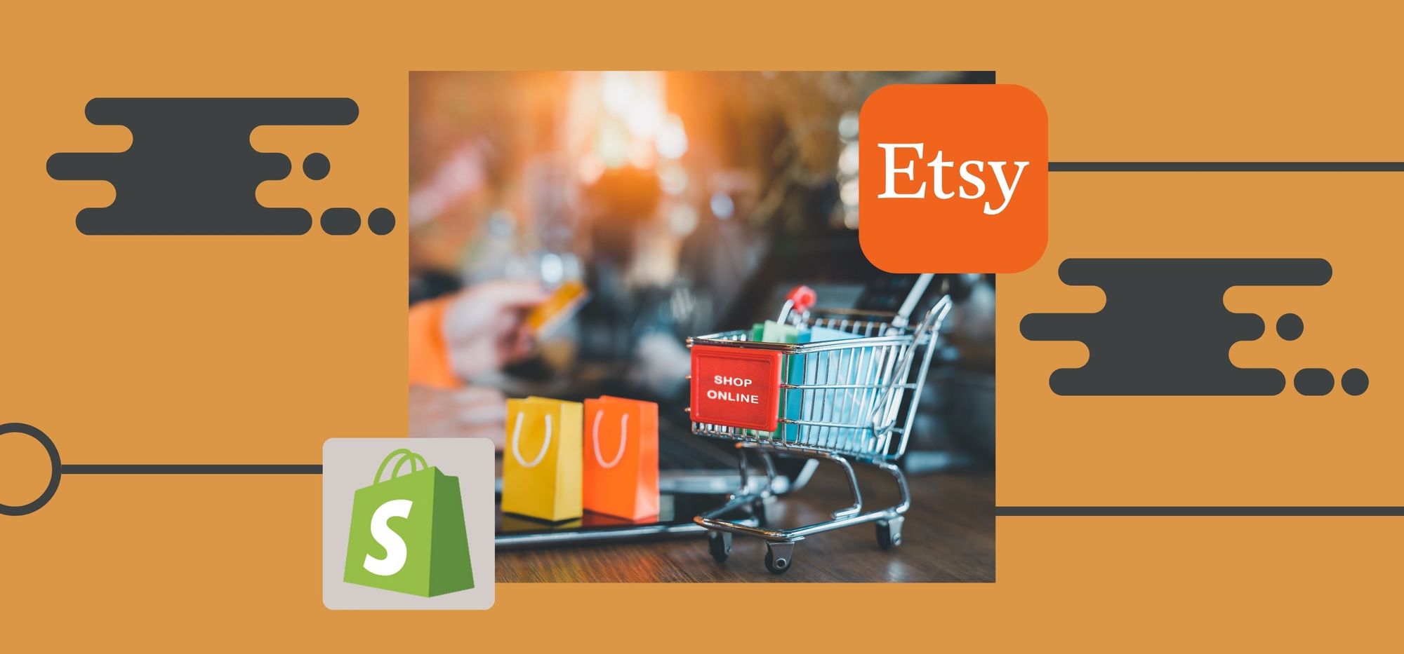 Comparing Shopify and Etsy: key differences explained.