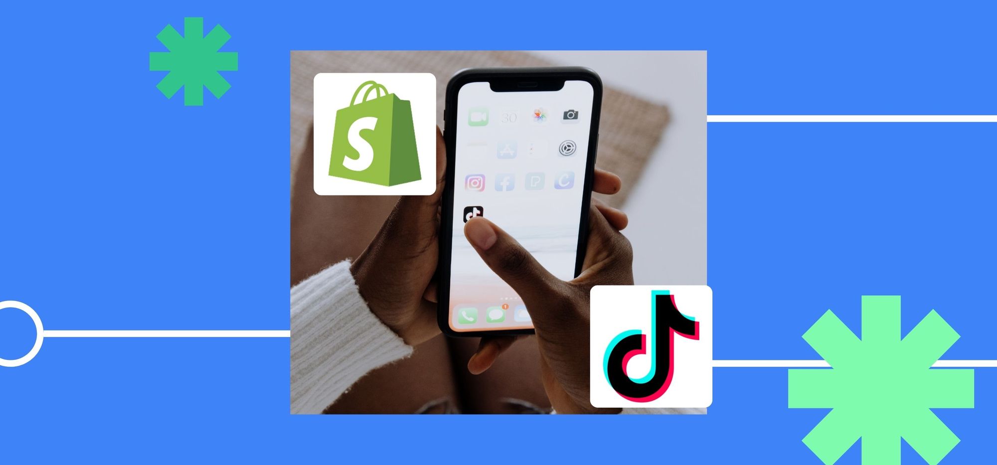 Link Shopify store to TikTok Shop for sales.