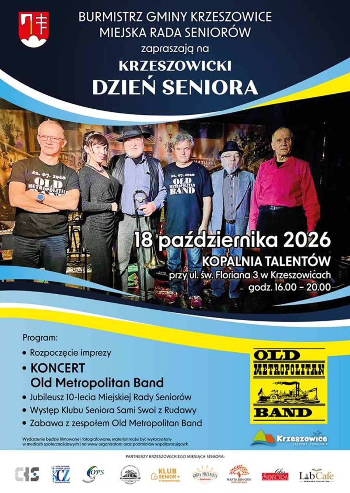 plakat KRZESZOWICKI DZIEŃ SENIORA
