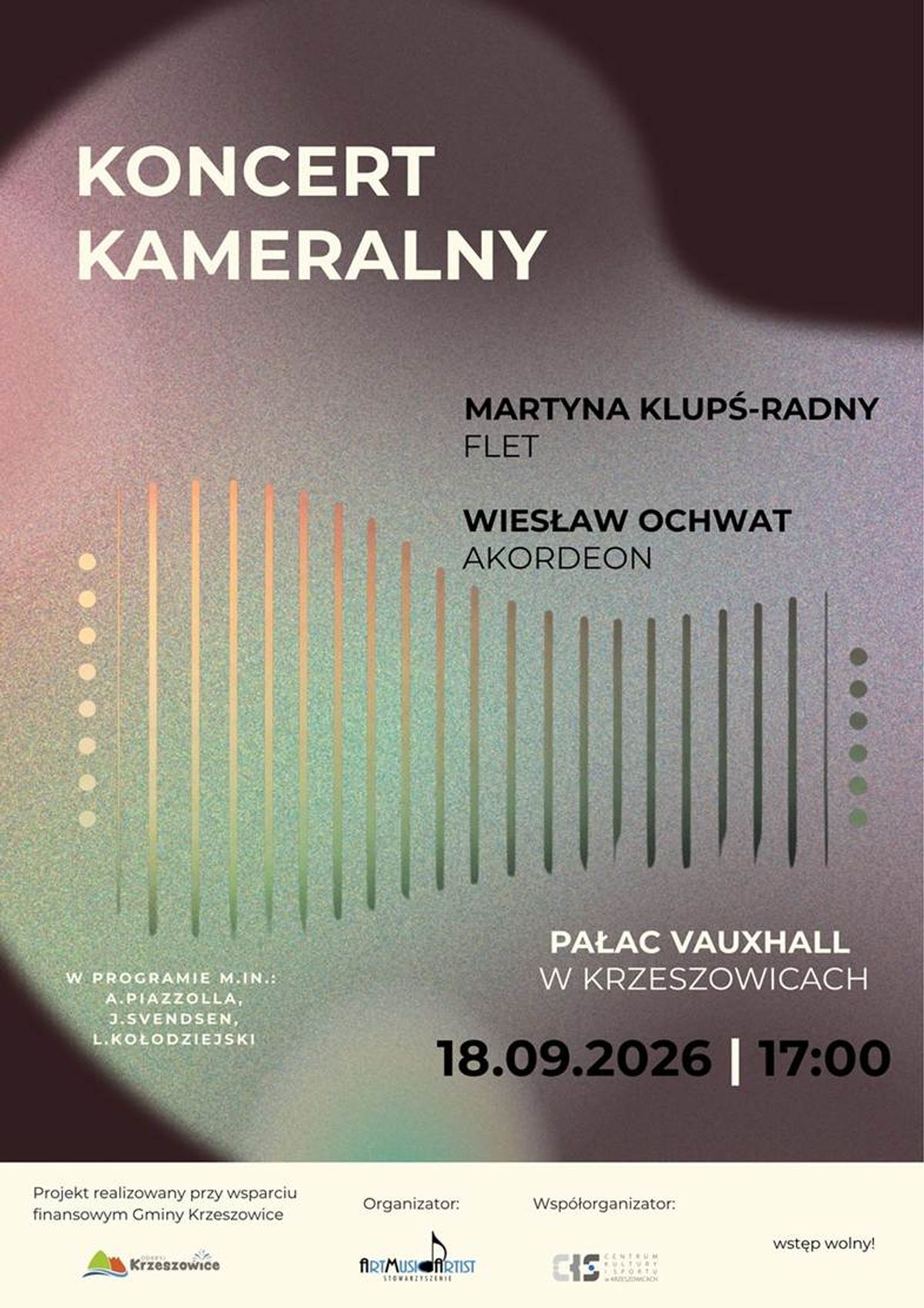 plakat  Koncert kameralny