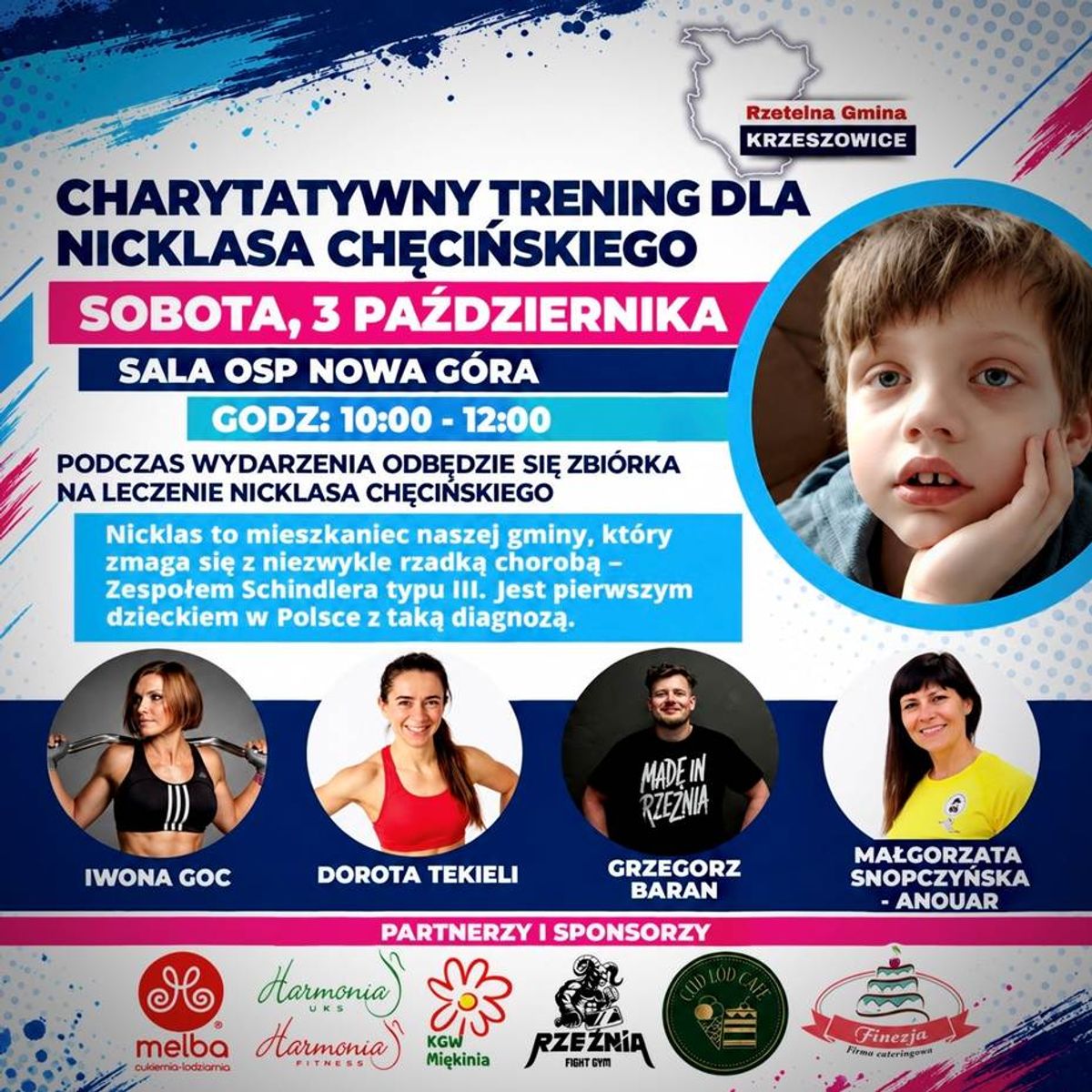 CHARYTATYWNY TRENING DLA NICKLASA CHĘCIŃSKIEGO
