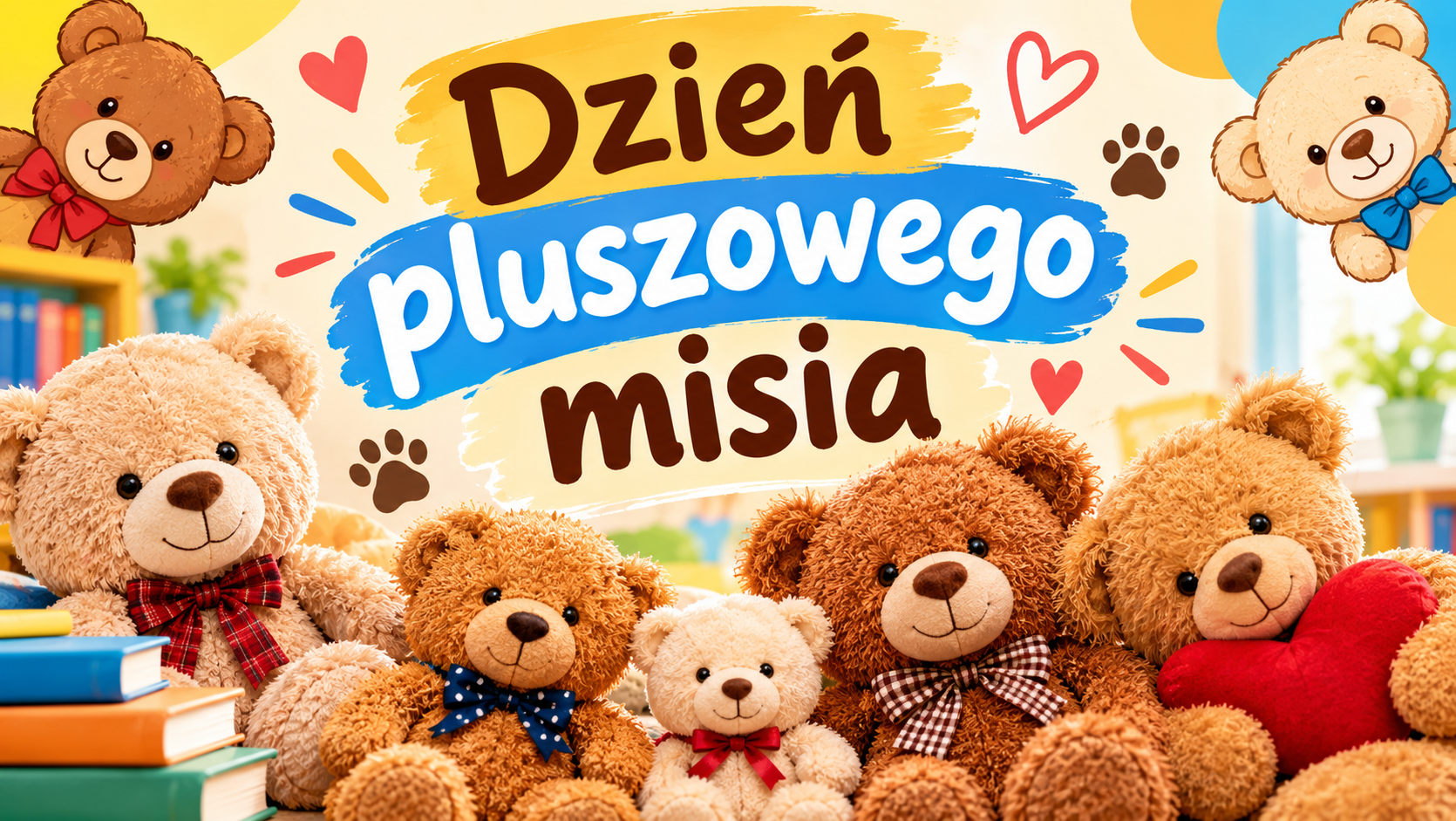 Różnej wielkości misie