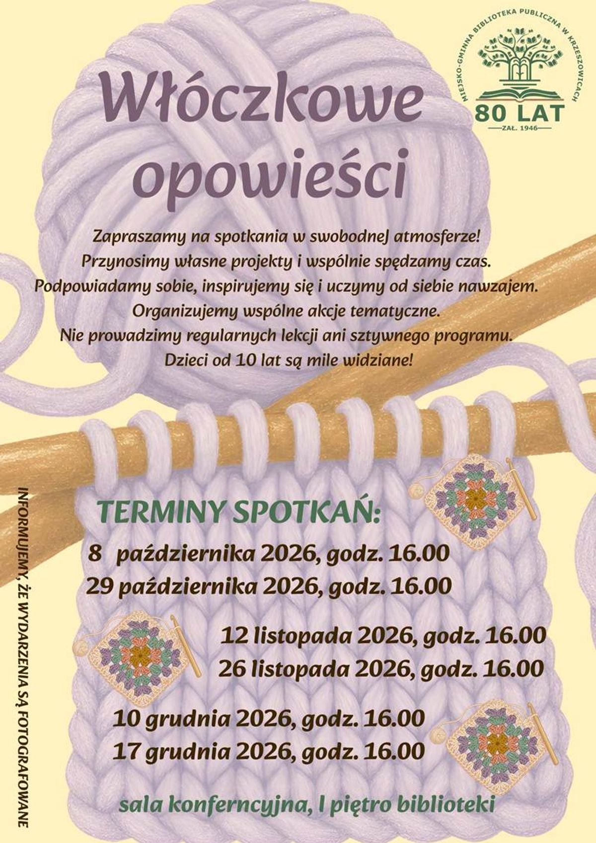 plakat Włóczkowe opowieści