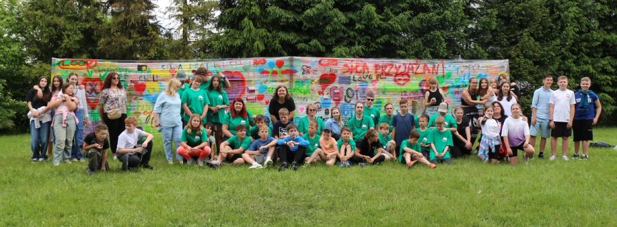 Mural polsko-czeski. Wizyta uczniów z Chrastic 2025