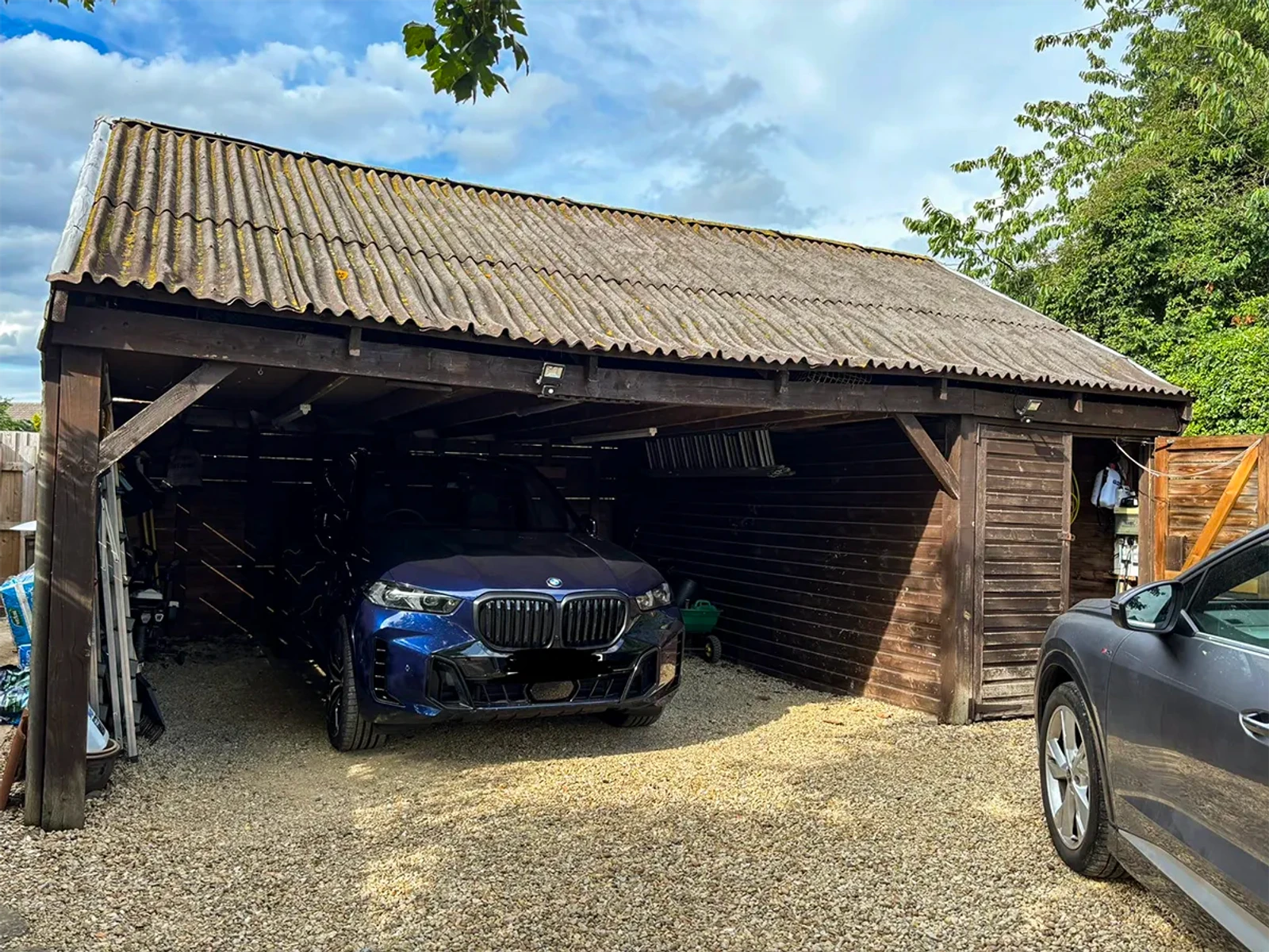 High Street - timber pergola