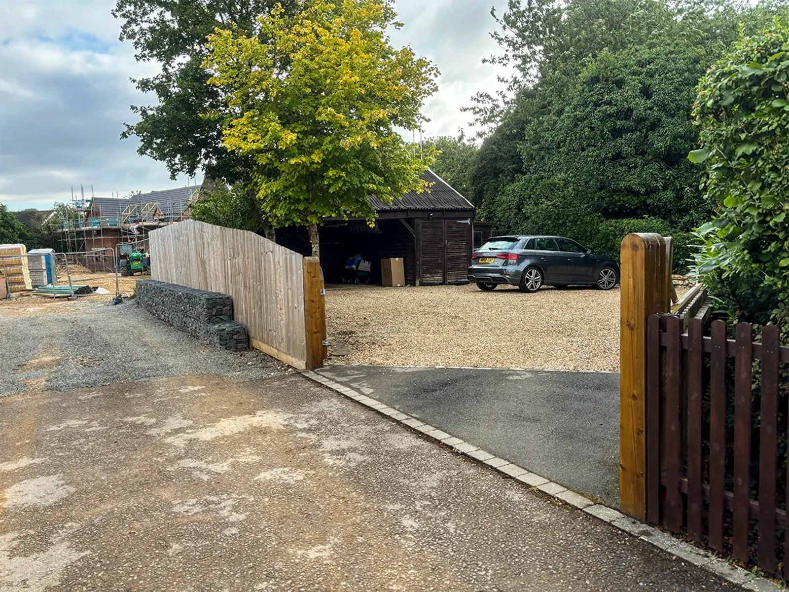 High Street - timber pergola