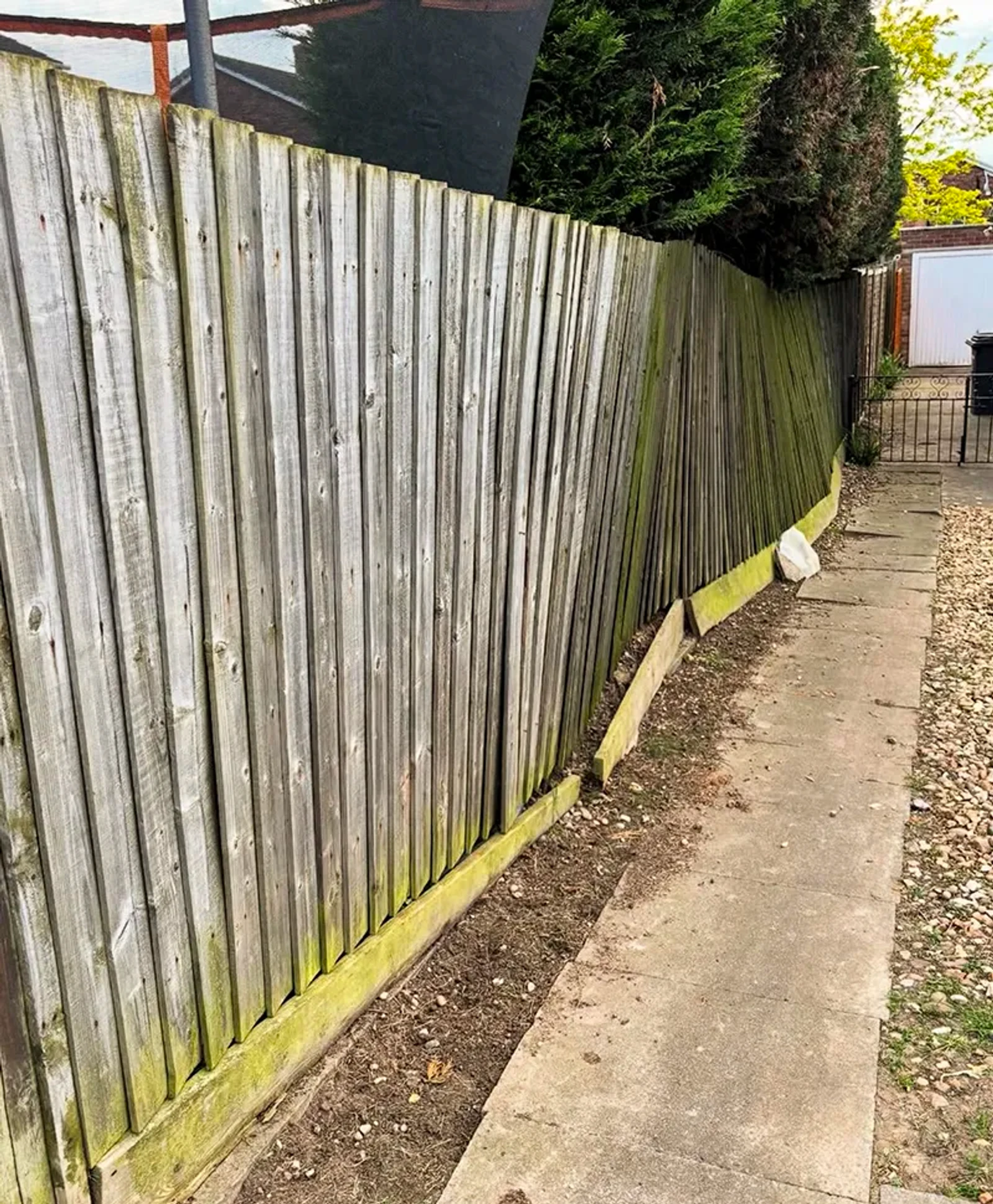 Irwell Close - before work started