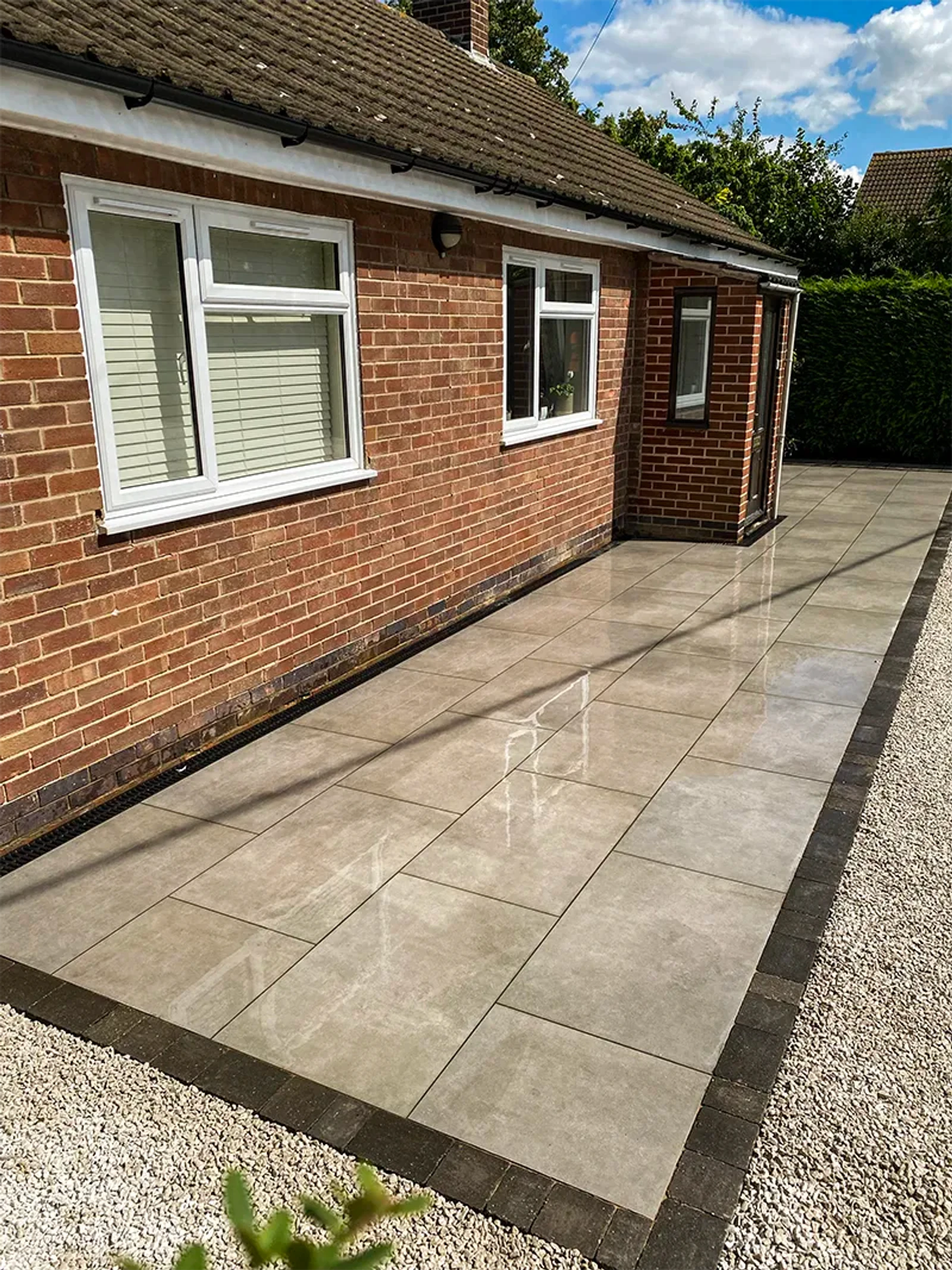 Dickmans Lane - completed driveway project