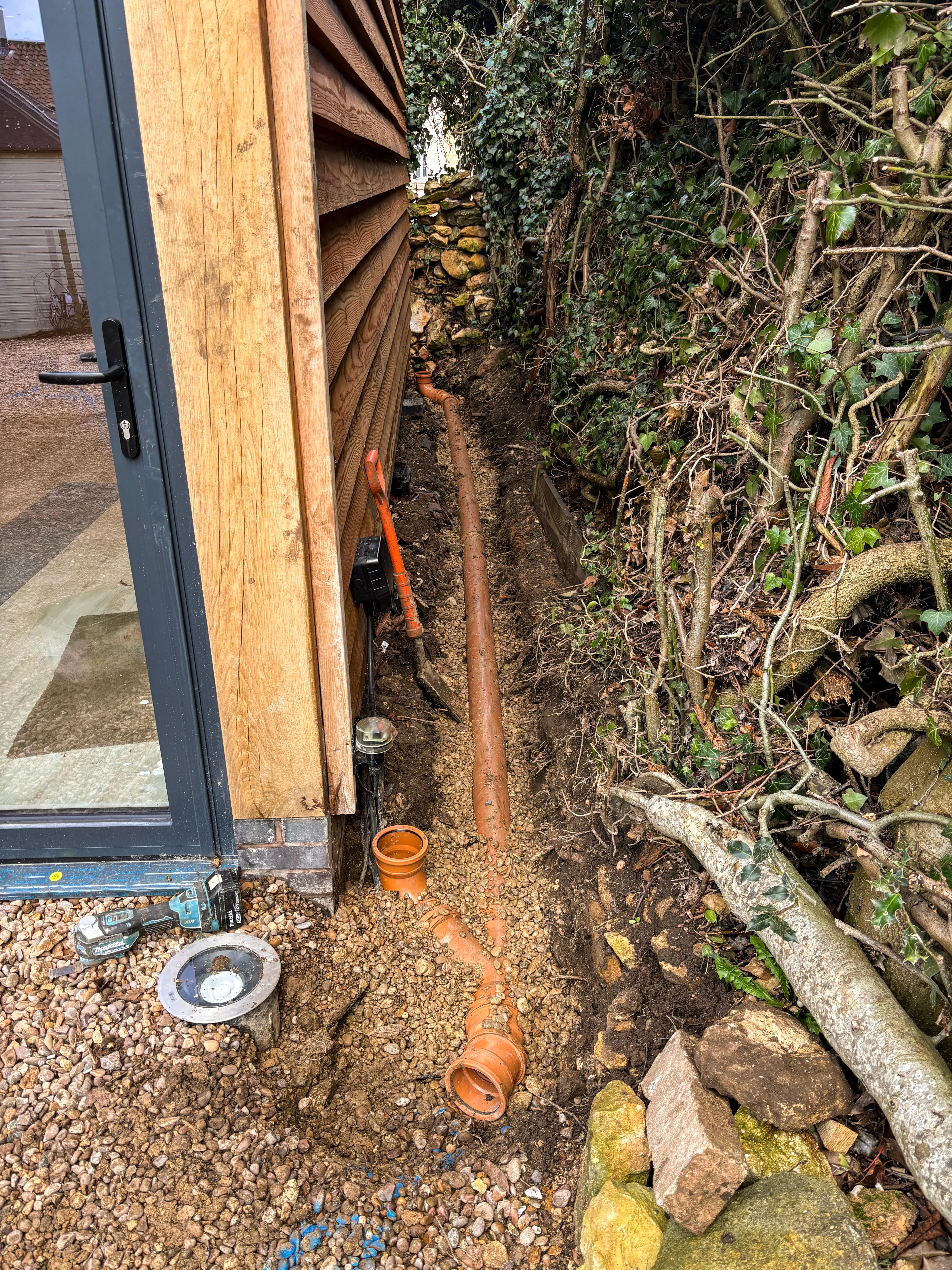 Drainage solution at a property in Waltham