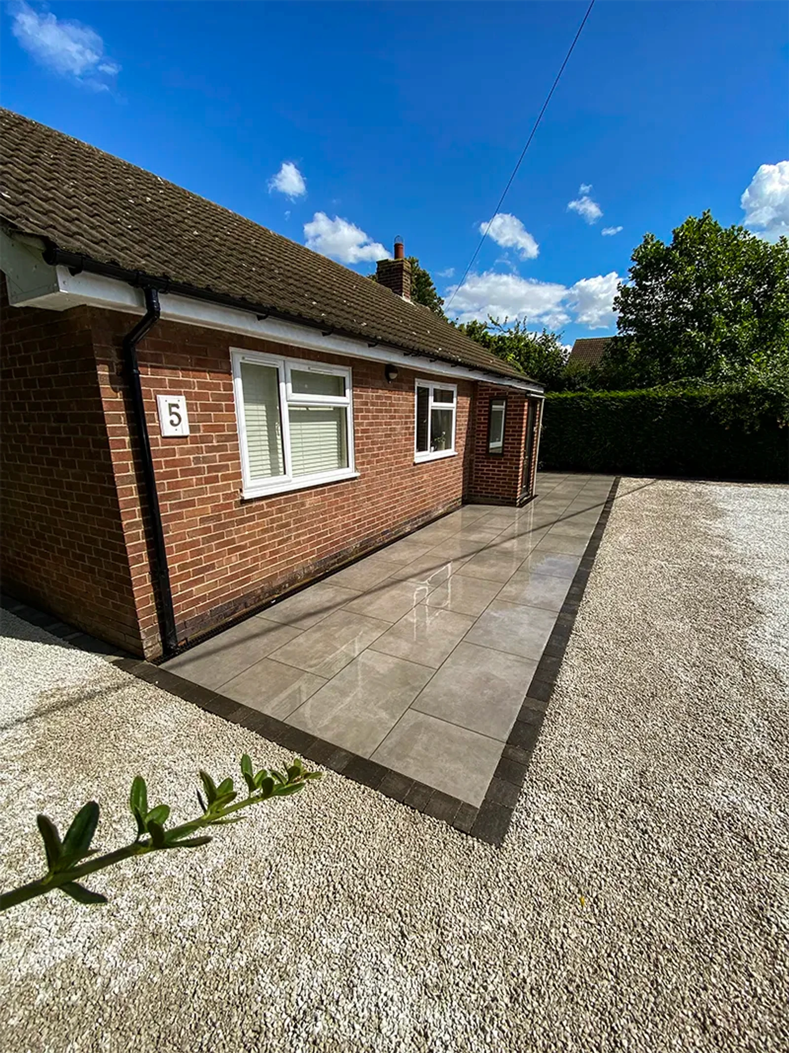 Dickmans Lane - completed driveway project