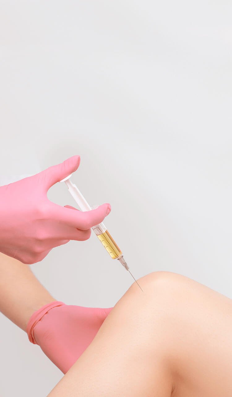 PRP injection in the knee