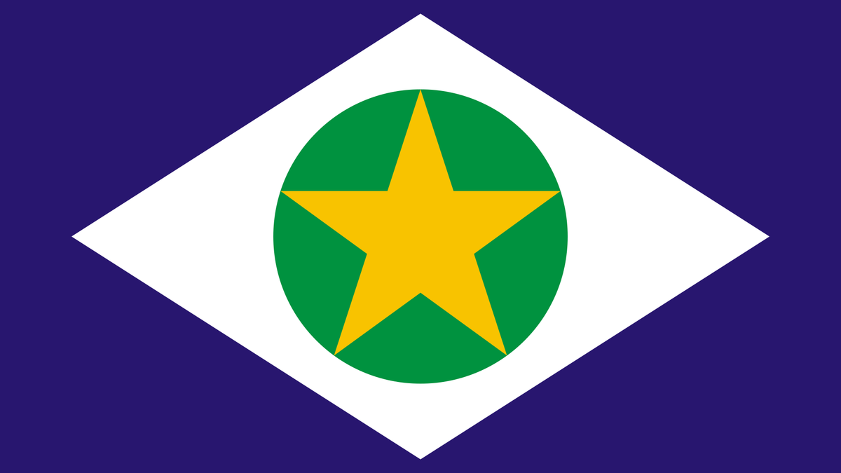 Bandeira do estado de Mato Grosso - Concurso Câmara de Cuiabá: 26 vagas para diversos cargos e salários de até R$ 11.629,67; inscrições até 30/11