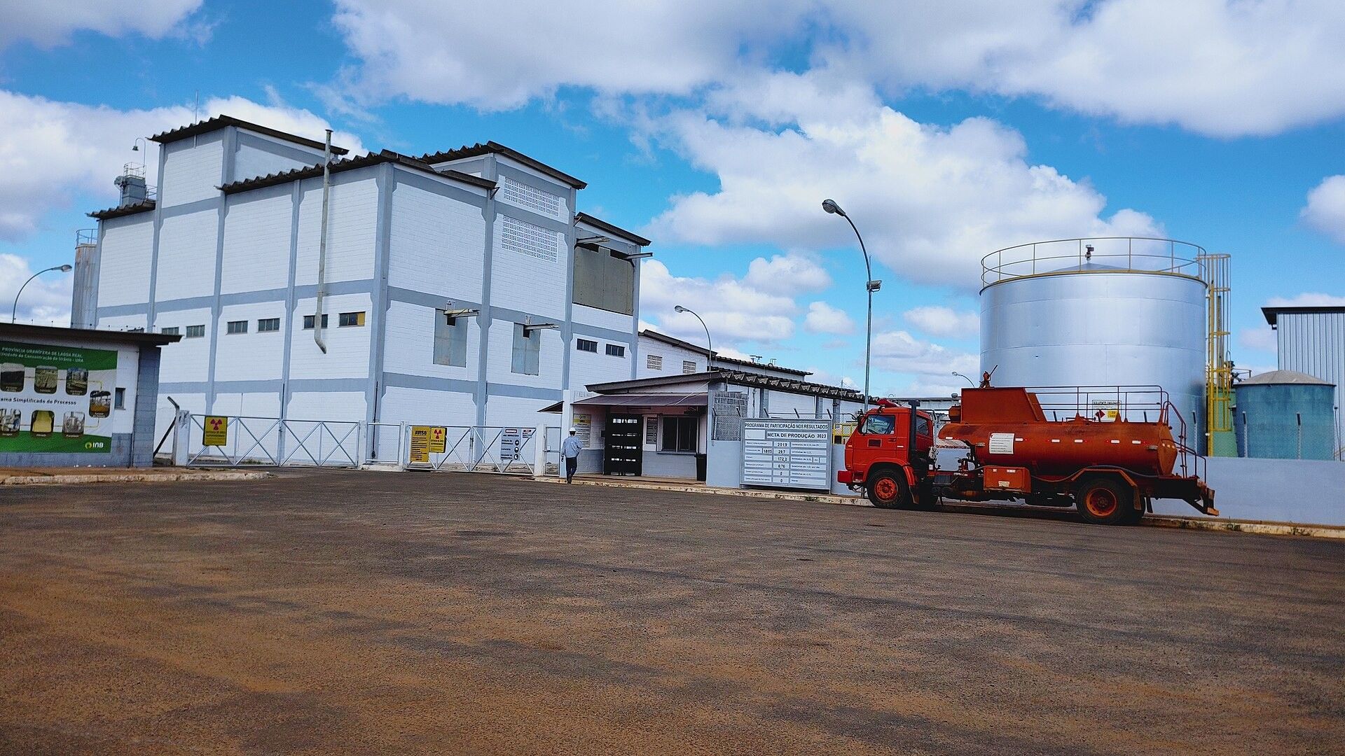 Unidade de Concentrado de Urânio da INB em Caetité, Bahia - Concurso INB