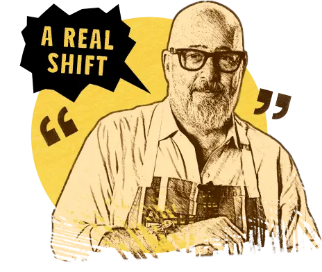 Portrait of Andrew Zimmern