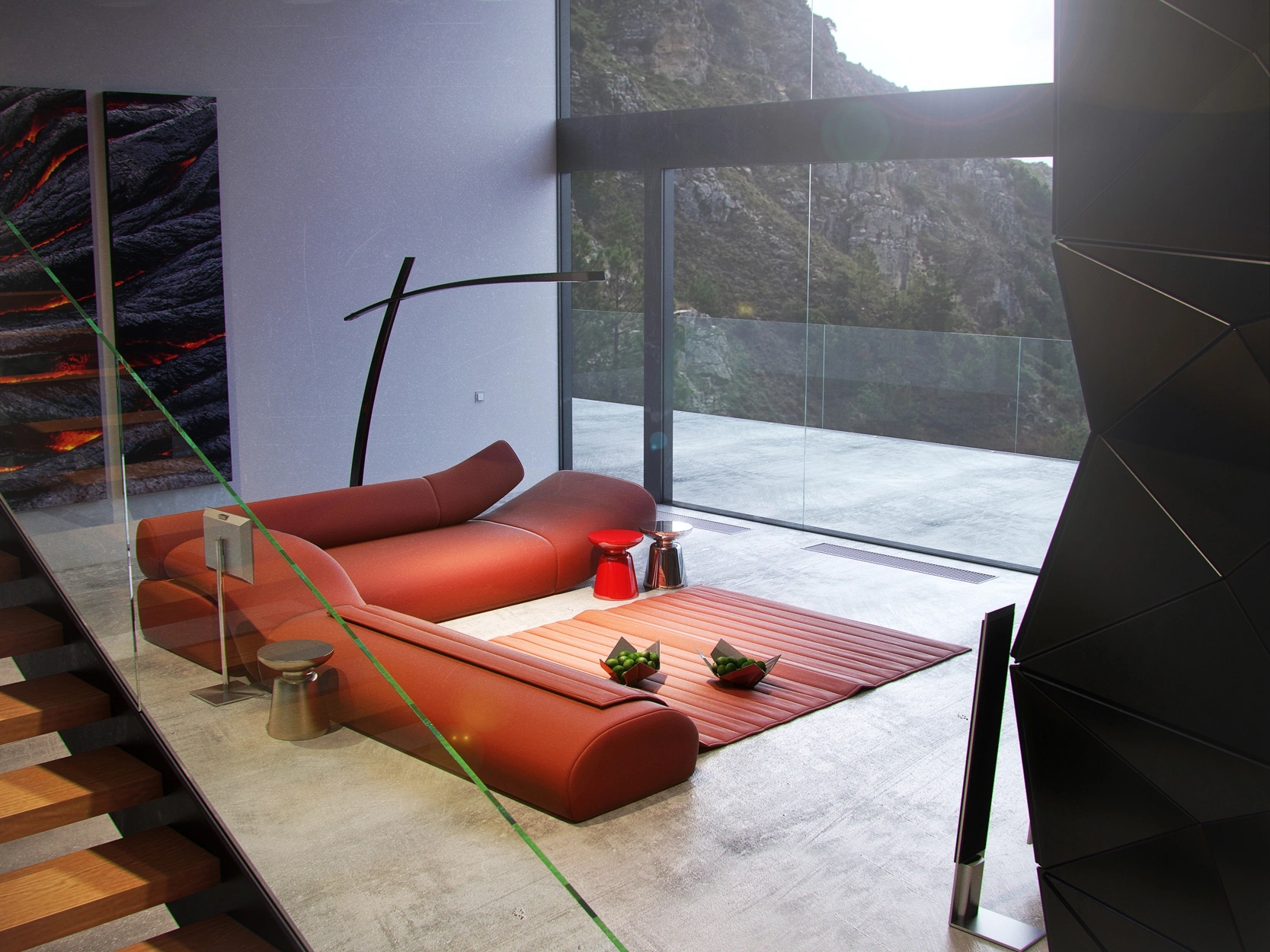 Alpine Monolith Residence — Приватна резиденція, Швейцарські Альпи, Швейцарія — 6