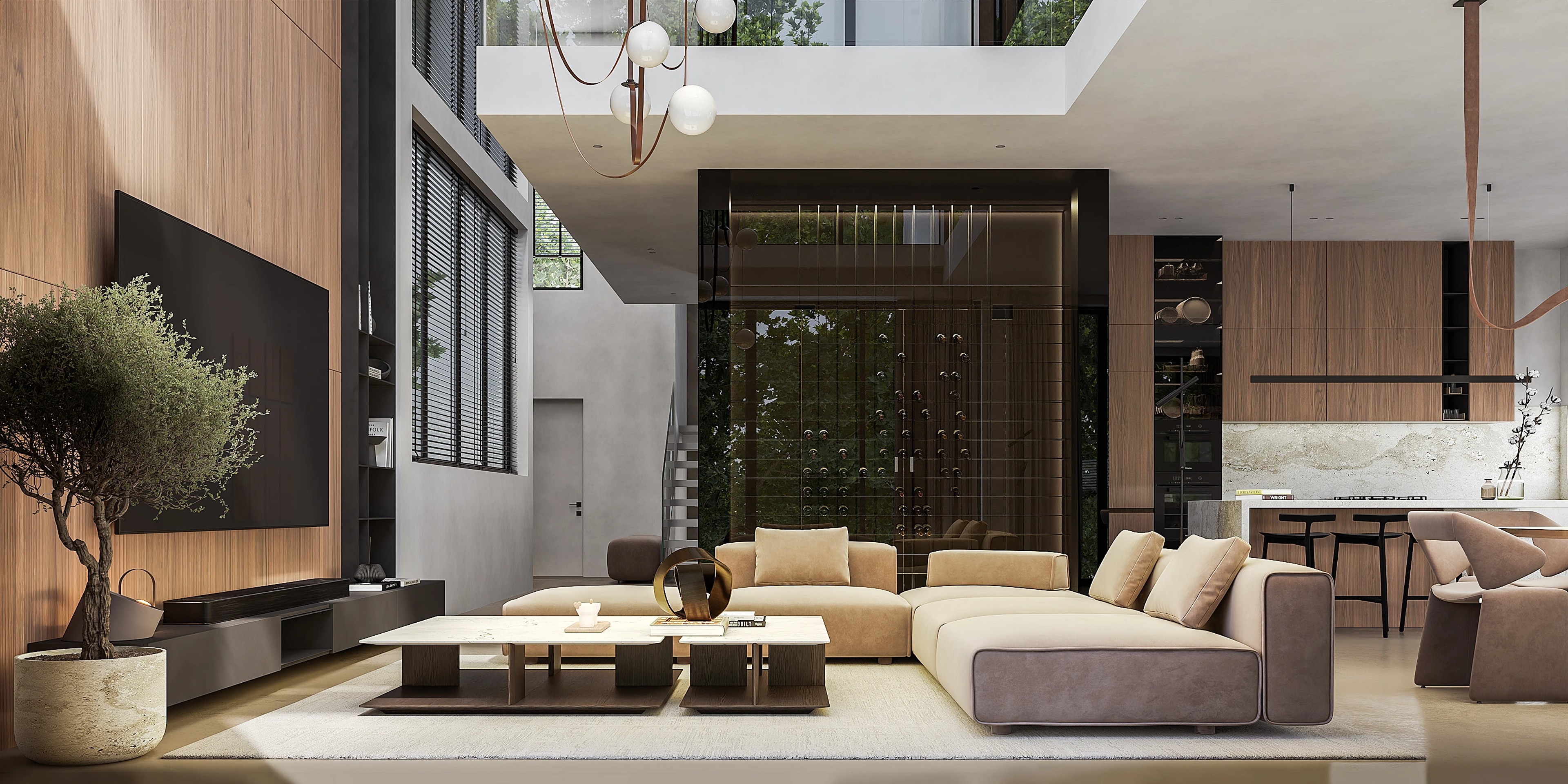 Oleta House — Приватна резиденція, Олета, Флорида, США