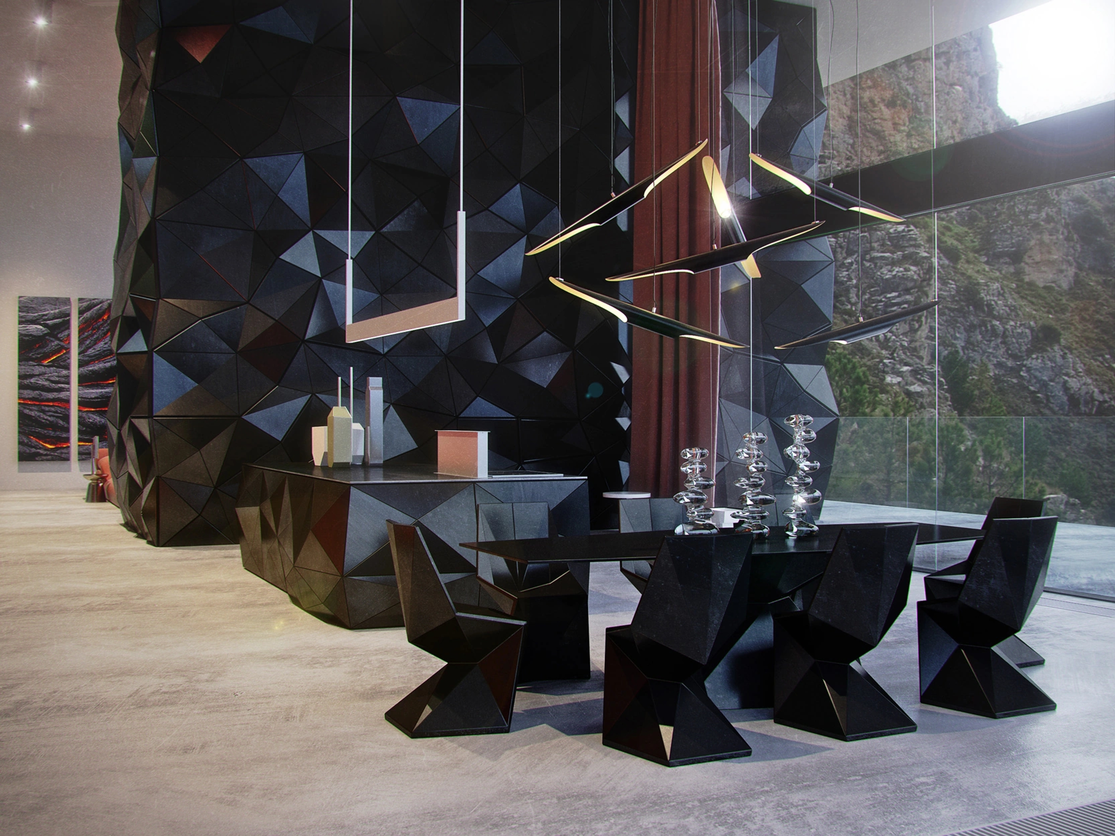 Alpine Monolith Residence — Приватна резиденція, Швейцарські Альпи, Швейцарія — 15