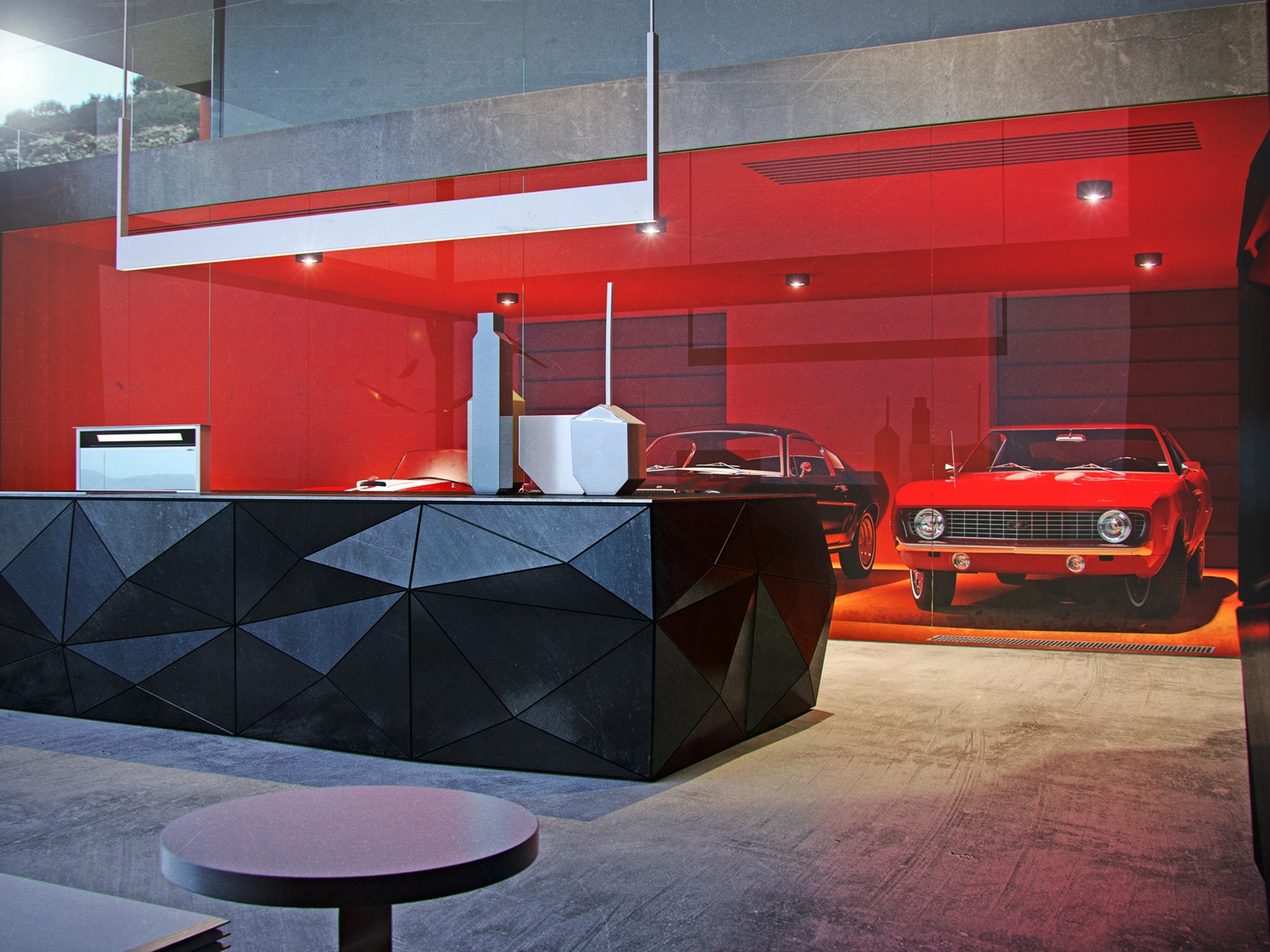 Alpine Monolith Residence — Приватна резиденція, Швейцарські Альпи, Швейцарія — 12