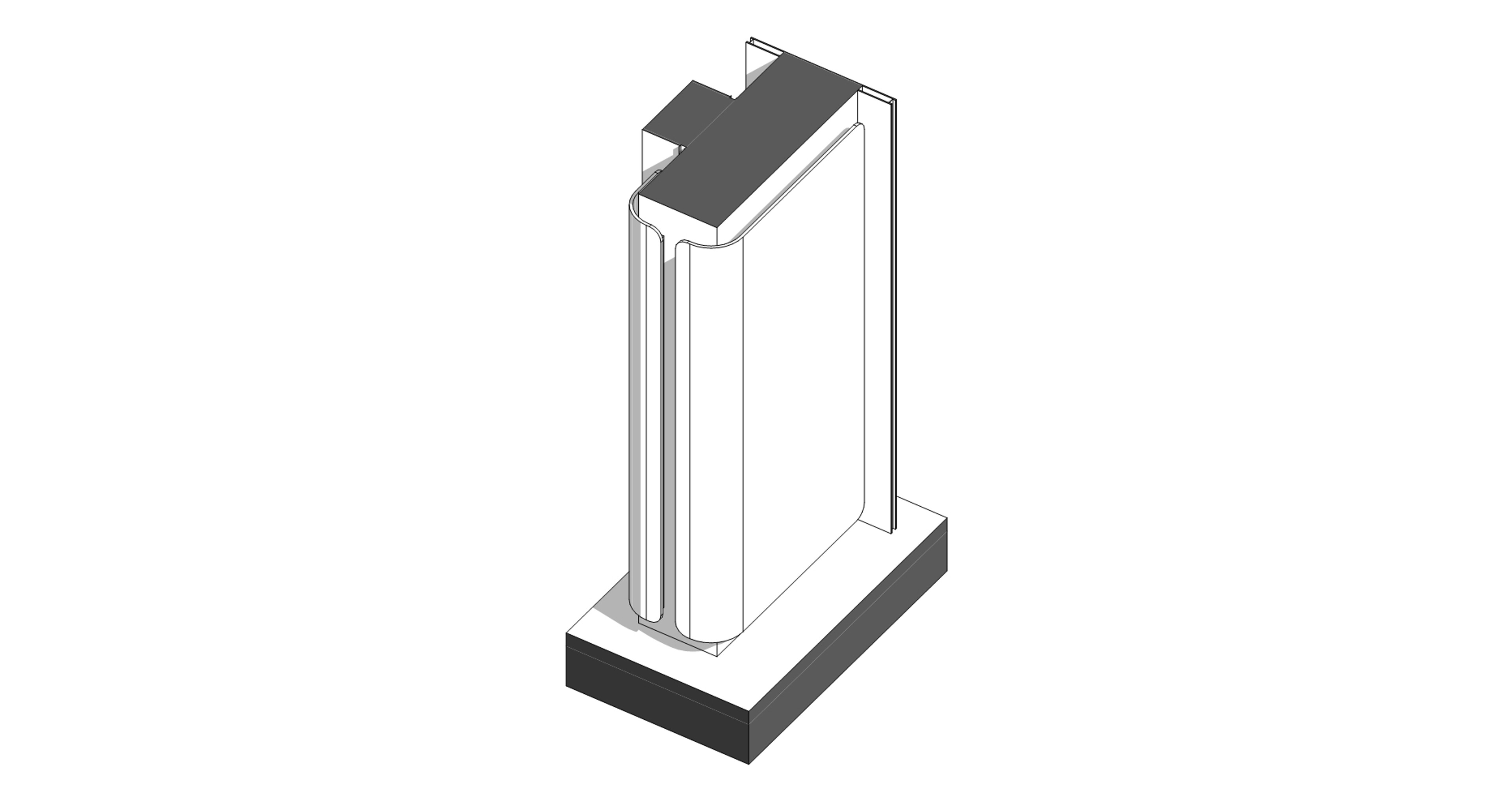 Construction detail from the lobby documentation package