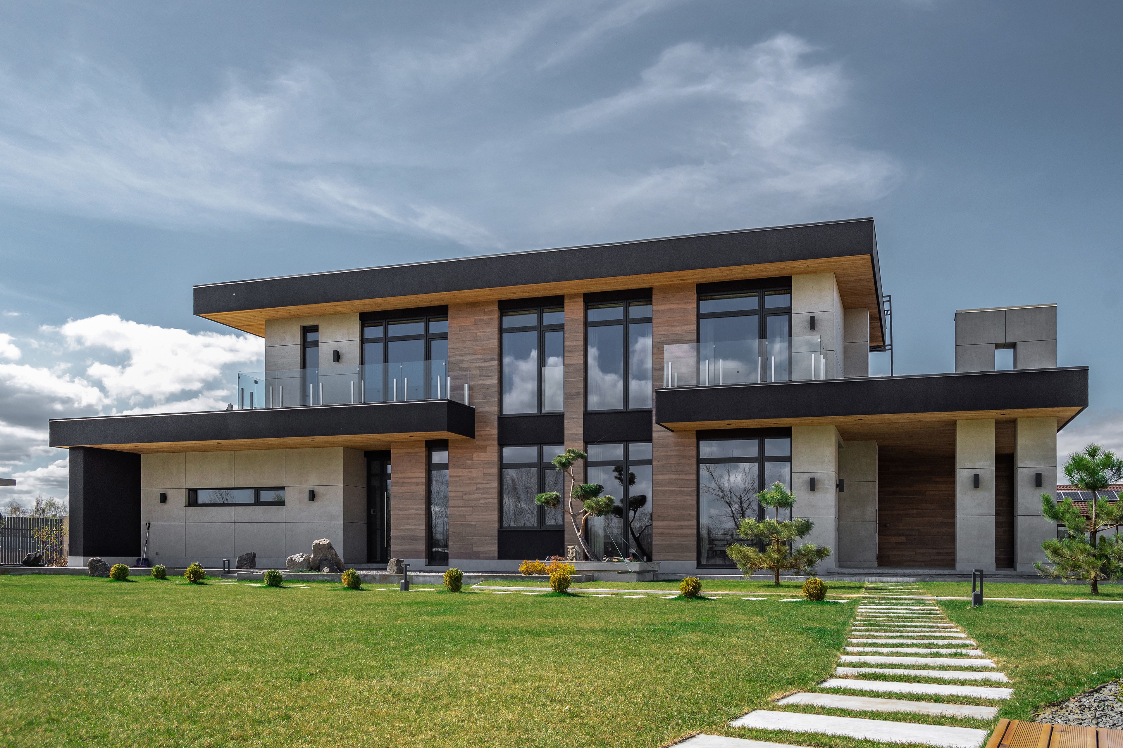 Contemporary Private Residence Near Kyiv featured on Archello designed by Sokruta Design