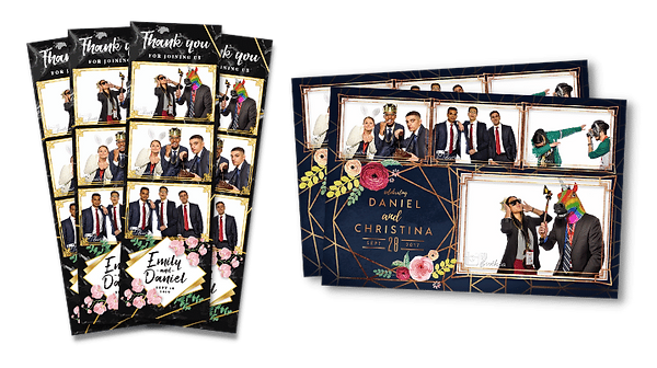 Double Print photo booth templates