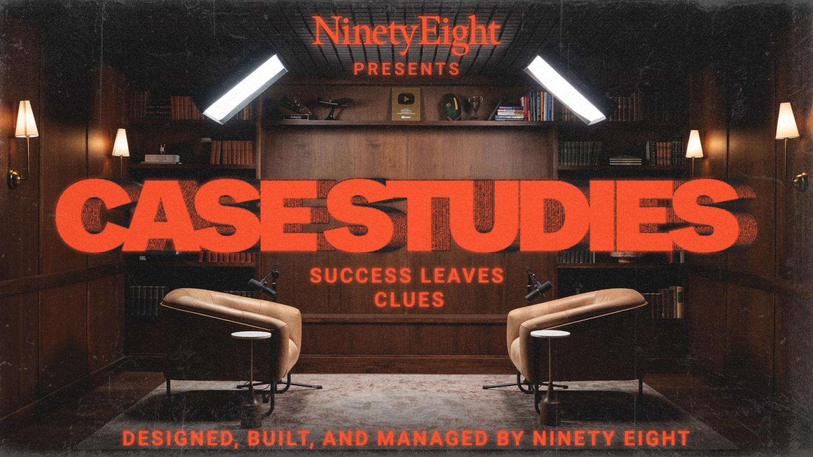 podcast set built by ninety eight