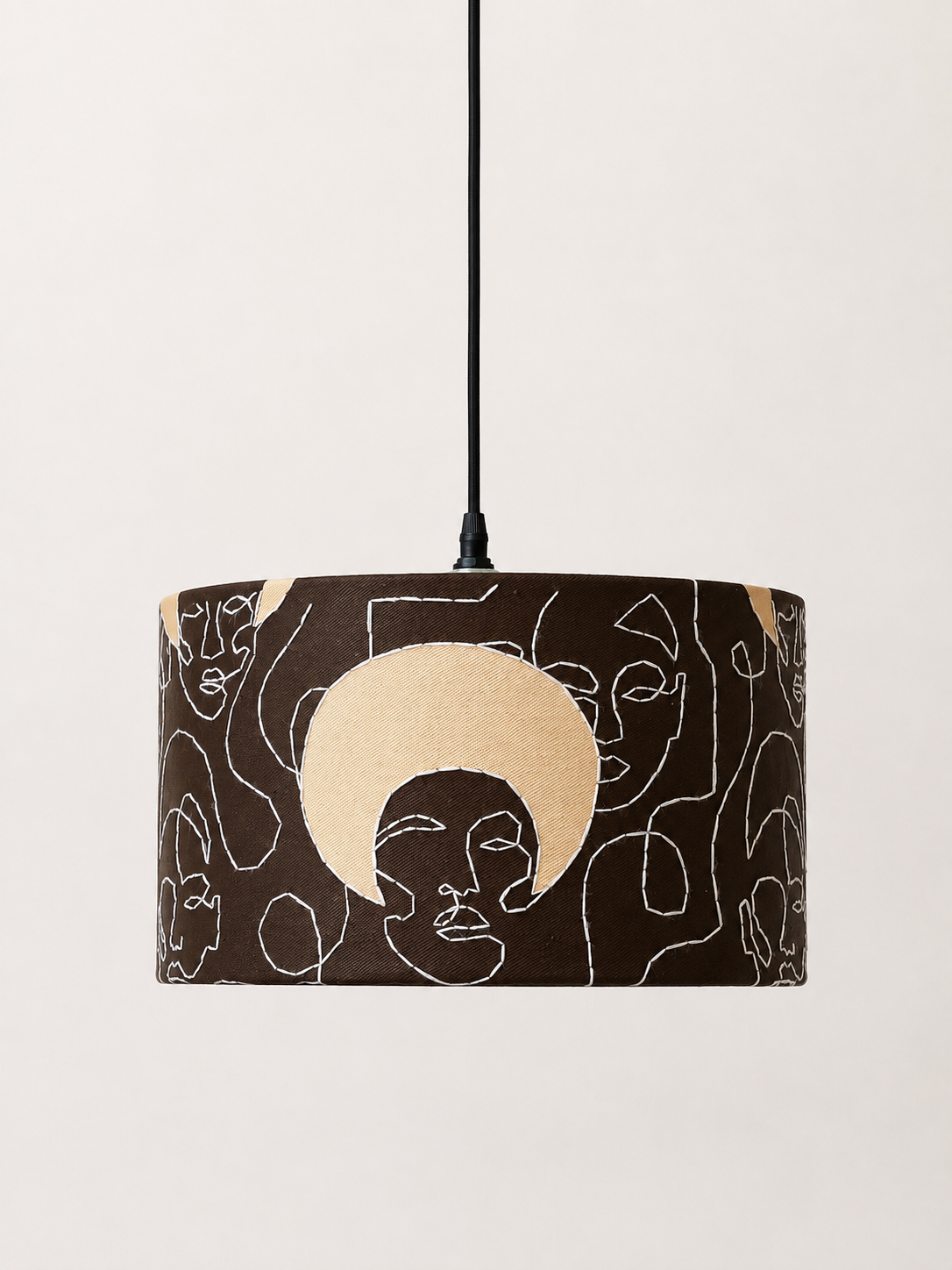 Qedamawi Brown Pendant Light 30 ø - Image 1