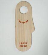 Accroche-porte en bois personnalisé Keywave, forme 1
