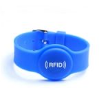 Bracelet RFID en silicone personnalisé, modèle MW1B12, vue 3