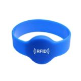 Bracelet RFID en silicone personnalisé, modèle MW1A02, vue 1