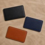 Visuel provisoire : Trois cartes en simili cuir noir, bleu marine et cognac