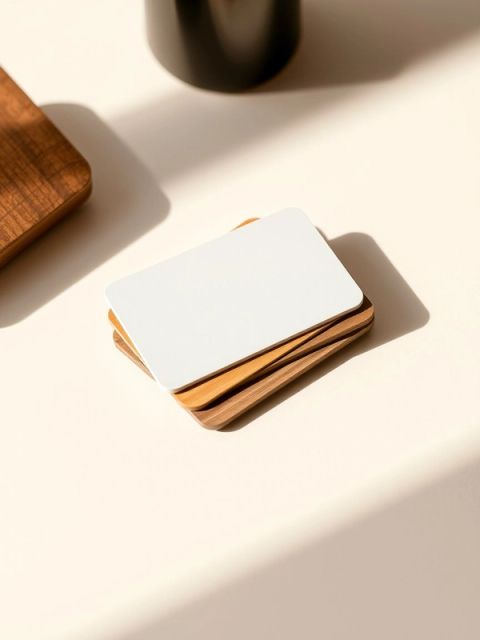 Visuel provisoire : Pile de cartes en bois de plusieurs essences