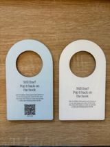 Accroche-porte en bois personnalisé Keywave