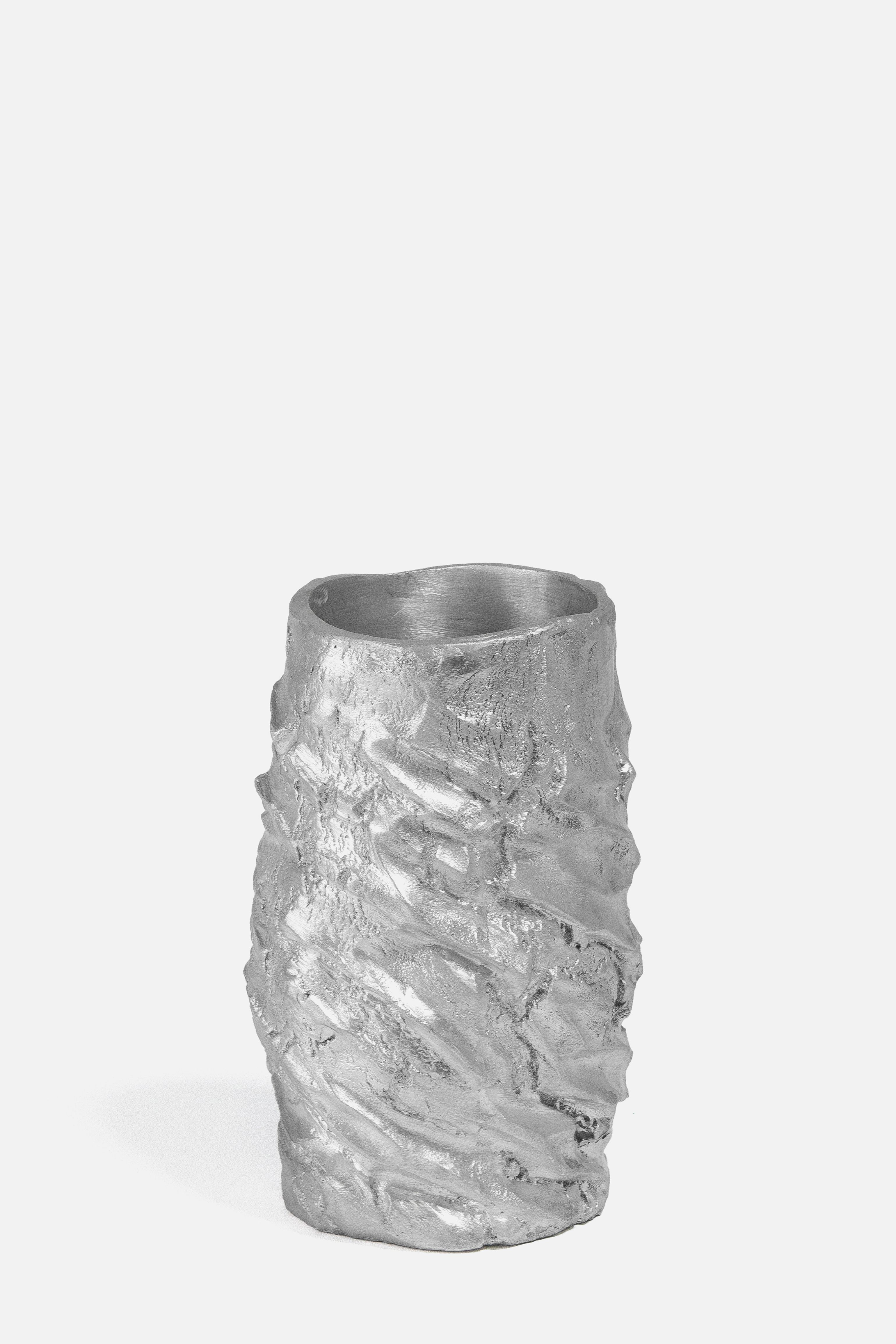 Aleni aluminum vase AS-01 empty, product image