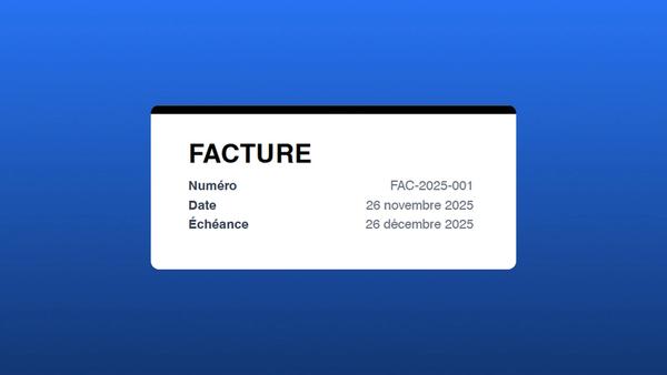 Comment numéroter vos factures correctement