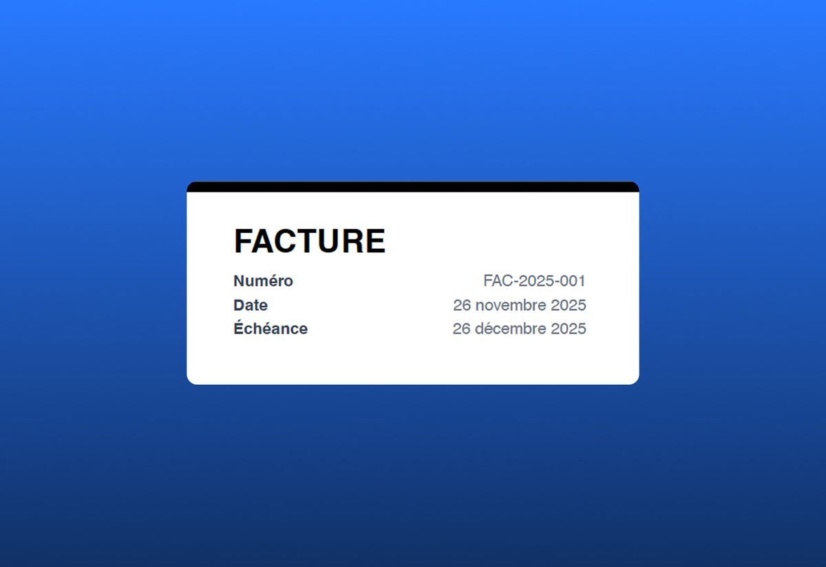 Comment numéroter vos factures correctement
