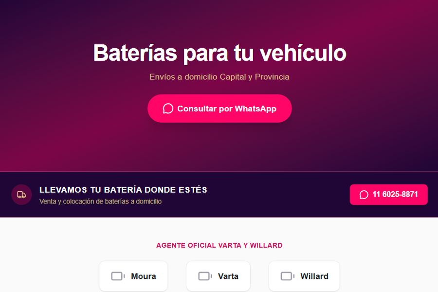 Centro de Baterias Caseros