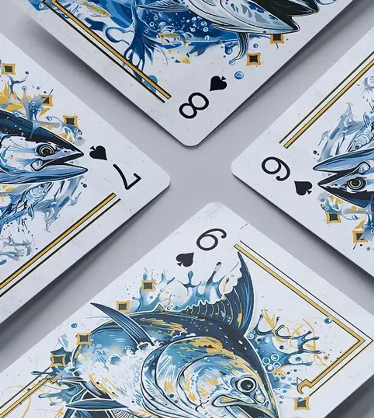 Caterpillar Sportsfishing Playing Cards