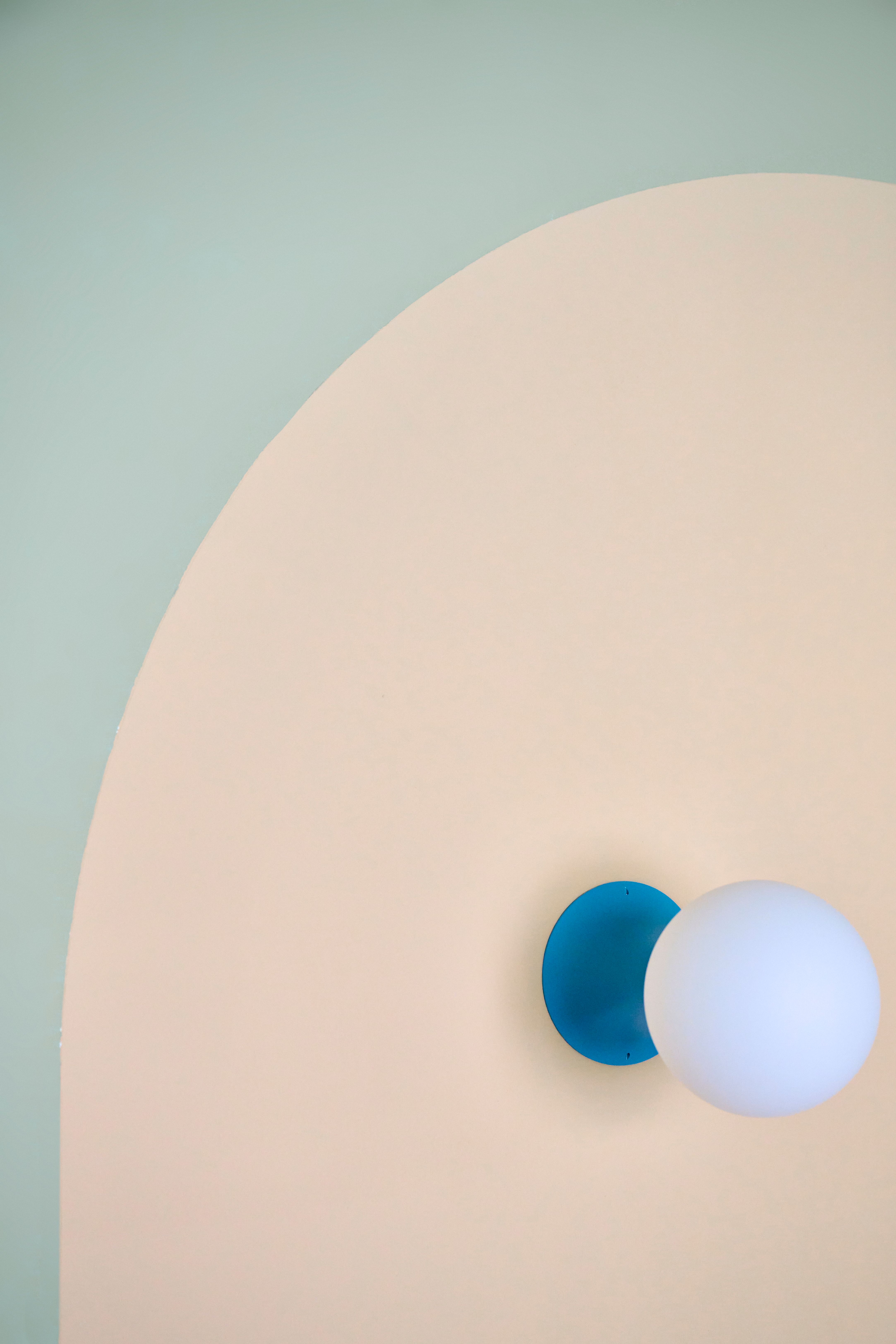 Detailaufnahme der organischen Wandgestaltung – Design von Stephanie Thatenhorst für Lieblingszahnarzt.